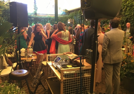 Binnen no time een hippe jazzsfeer